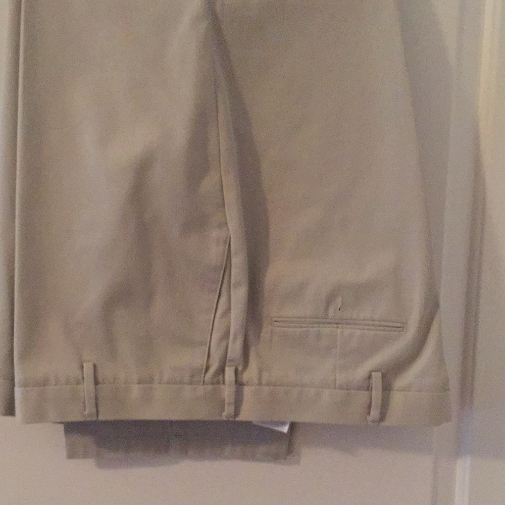 Men’s khakis.